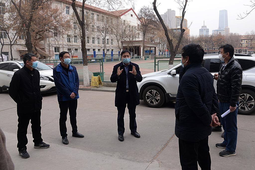 校领导检查指导铁道技术学院安全工作   