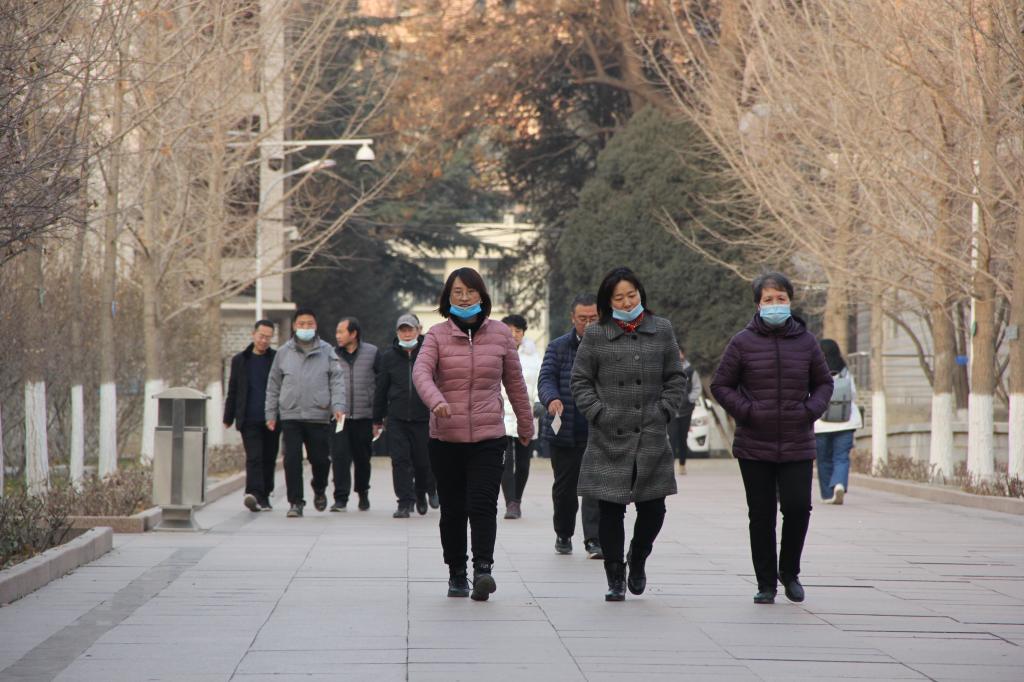 2021年冬季教职工健步走活动圆满结束