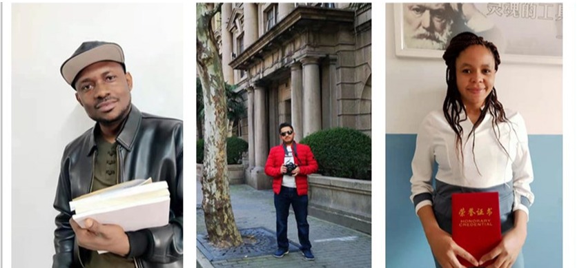 我校三名留学生荣获教育部“优秀来华留学生”称号