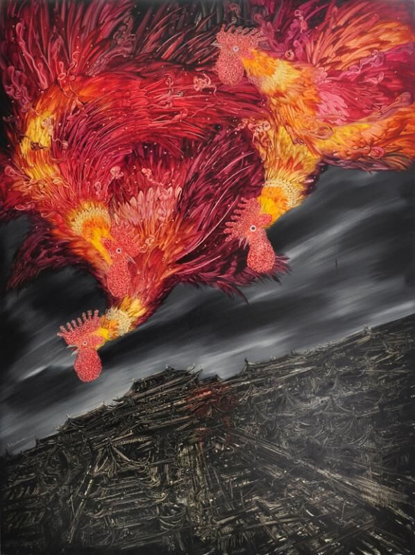 蓝充作品入选《左西右东》中美优秀艺术作品大展