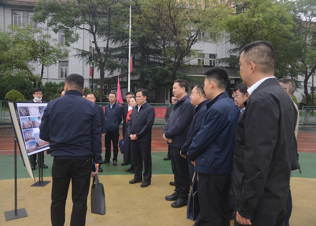 狄生奎带队深入铁道校区开展调研工作