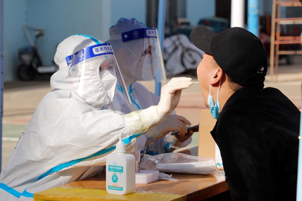 学校完成第四次全员核酸检测工作