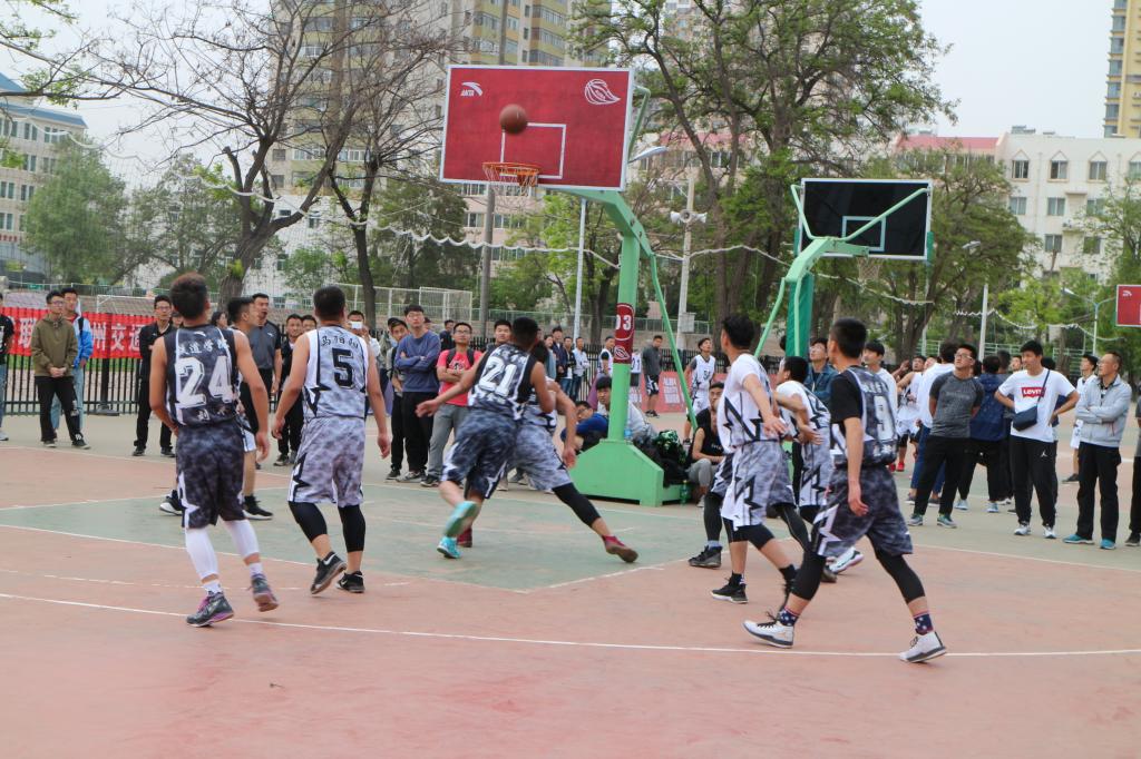 兰州交通大学第50届运动会院级篮球比赛开赛